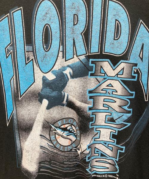 velva sheen（ベルバシーン）velva sheen (ベルバシーン) プリントTシャツ ブラック サイズ:Lの古着・服飾アイテム