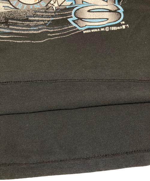 velva sheen（ベルバシーン）velva sheen (ベルバシーン) プリントTシャツ ブラック サイズ:Lの古着・服飾アイテム