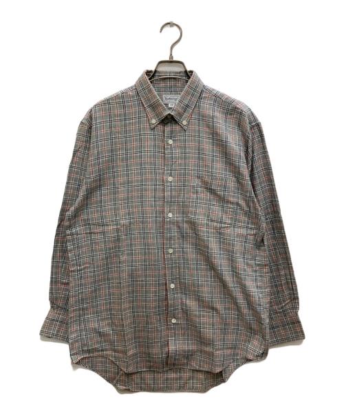 Burberry's（バーバリー）Burberry's (バーバリーズ) 長袖シャツ グレー サイズ:Lの古着・服飾アイテム