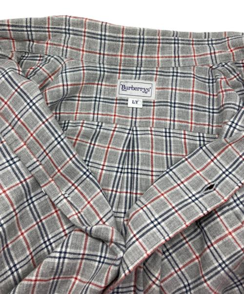 Burberry's（バーバリー）Burberry's (バーバリーズ) 長袖シャツ グレー サイズ:Lの古着・服飾アイテム