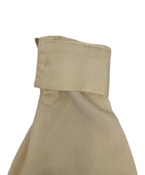 Burberry's（バーバリー）Burberry's (バーバリーズ) ウール混長袖シャツ カーキ サイズ:40の古着・服飾アイテム