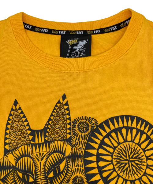 FAT（エフエーティー）FAT (エフエーティー) Tシャツ イエロー サイズ:FATの古着・服飾アイテム