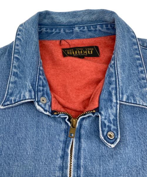 SURKU（スルク）SURKU (スルク) ジップデニムジャケット インディゴ サイズ:Ｌの古着・服飾アイテム