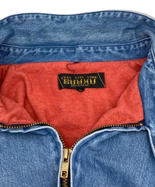 SURKU（スルク）SURKU (スルク) ジップデニムジャケット インディゴ サイズ:Ｌの古着・服飾アイテム