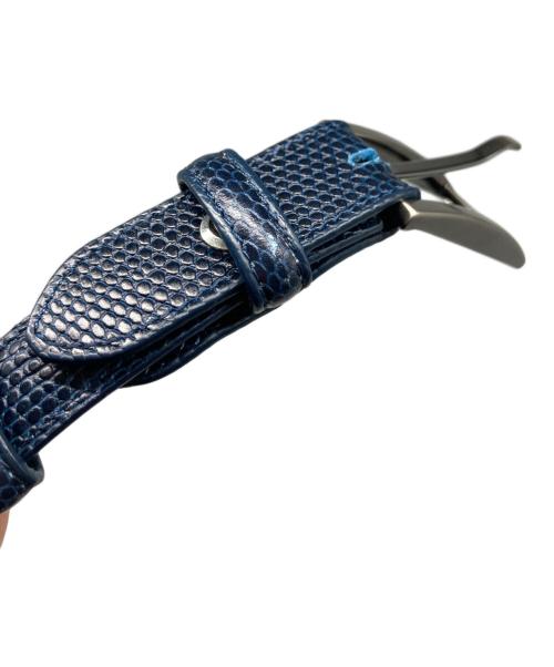 ELLIOT RHODES（エリオットローズ）ELLIOT RHODES (エリオットローズ) ベルト ネイビー サイズ:Freeの古着・服飾アイテム