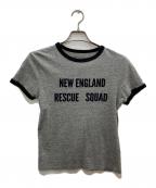 THE SHINZONEザ シンゾーン）の古着「霜降りリンガーTシャツ」｜グレー