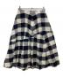 FORME 33204322896 (フォルメ 33204322896) フレアスカート ネイビー×ベージュ サイズ:40：5000円