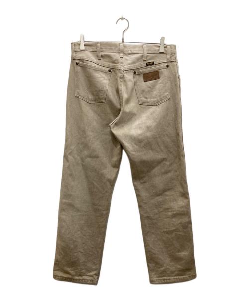 Wrangler（ラングラー）Wrangler (ラングラー) ヘビーオンスデニム ベージュ サイズ:33の古着・服飾アイテム