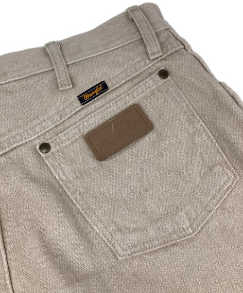 Wrangler（ラングラー）Wrangler (ラングラー) ヘビーオンスデニム ベージュ サイズ:33の古着・服飾アイテム