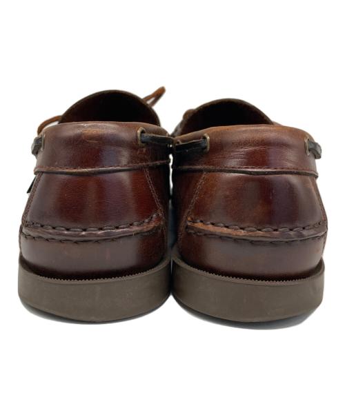 PARABOOT（パラブーツ）PARABOOT (パラブーツ) BEAMS F (ビームスエフ) キルトタッセルローファー ブラウン サイズ:8の古着・服飾アイテム