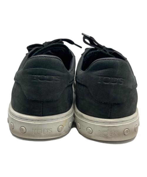 TOD'S（トッズ）TOD'S (トッズ) ローカットスニーカー ブラック サイズ:10の古着・服飾アイテム