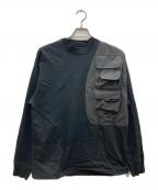 meanswhileミーンズワイル）の古着「ラゲッジL/S」｜ブラック