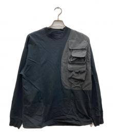 meanswhile（ミーンズワイル）の古着「ラゲッジL/S」｜ブラック
