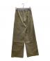 MUSE de Deuxieme Classe (ミューズ ドゥーズィエム クラス) STRETCH TWILL タックパンツパンツ カーキ サイズ:36：10000円