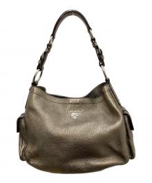 PRADA（プラダ）の古着「ヴィッテロワンショルダーバッグ」｜ブラウン