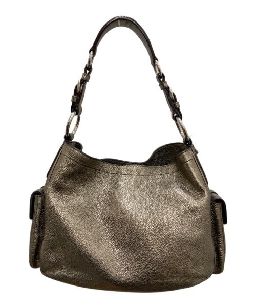 PRADA（プラダ）PRADA (プラダ) ヴィッテロワンショルダーバッグ ブラウンの古着・服飾アイテム