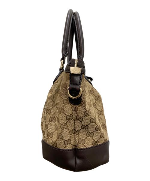 GUCCI（グッチ）GUCCI (グッチ) 2WAYGGスーキートートバッグ ベージュの古着・服飾アイテム