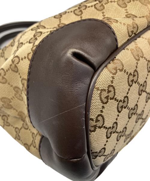 GUCCI（グッチ）GUCCI (グッチ) 2WAYGGスーキートートバッグ ベージュの古着・服飾アイテム