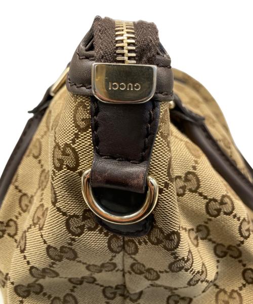 GUCCI（グッチ）GUCCI (グッチ) 2WAYGGスーキートートバッグ ベージュの古着・服飾アイテム