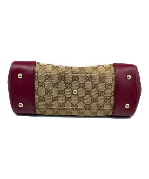 GUCCI（グッチ）GUCCI (グッチ) GGキャンバストートバッグ ベージュの古着・服飾アイテム