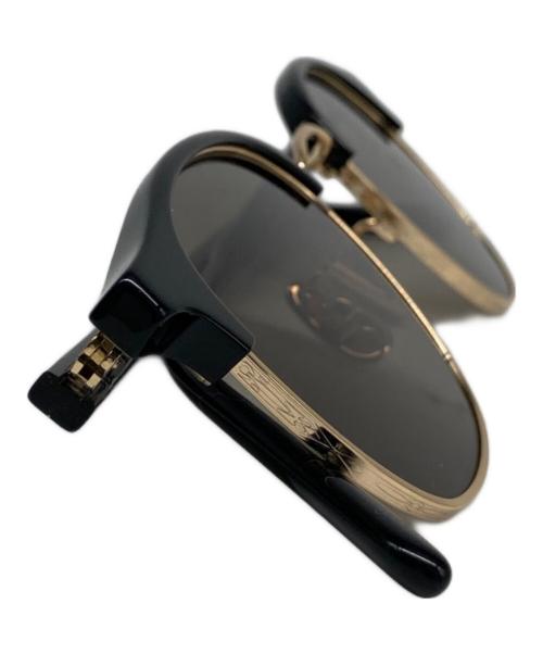 A.D.S.R.（エーディーエスアール）A.D.S.R. (エーディーエスアール) サングラス ブラックの古着・服飾アイテム