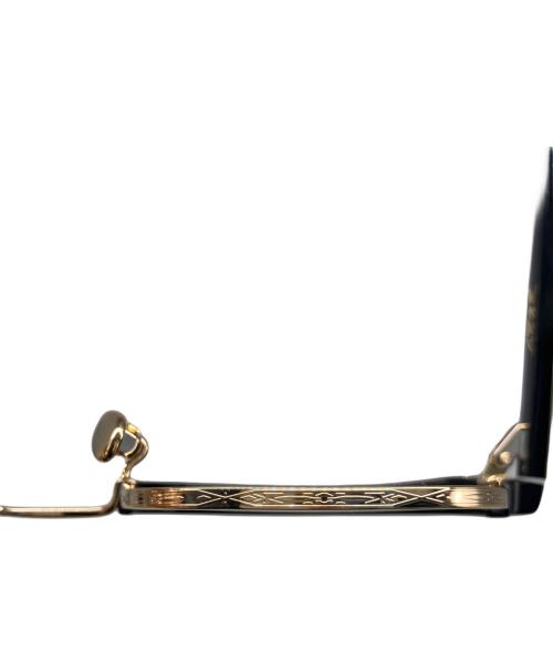 A.D.S.R.（エーディーエスアール）A.D.S.R. (エーディーエスアール) サングラス ブラックの古着・服飾アイテム