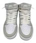 NIKE (ナイキ) WMNS AIR JORDAN 1 RETRO HIGH OG/ウィメンズ　エアジョーダン１　レトロ　ハイ　OG ホワイト×グレー サイズ:27cm：8000円