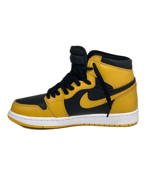 NIKE（ナイキ）NIKE (ナイキ) AIR JORDAN 1 RETRO HIGH OG/エアジョーダン 1 レトロ ハイ オリジナル イエロー×ブラック サイズ:26.5ｃｍの古着・服飾アイテム