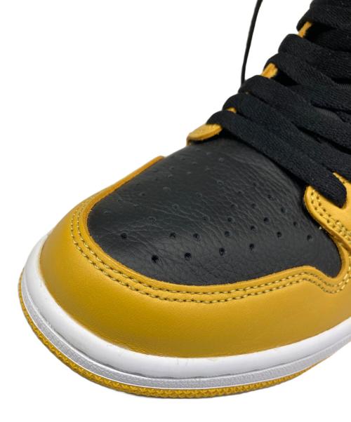 NIKE（ナイキ）NIKE (ナイキ) AIR JORDAN 1 RETRO HIGH OG/エアジョーダン 1 レトロ ハイ オリジナル イエロー×ブラック サイズ:26.5ｃｍの古着・服飾アイテム