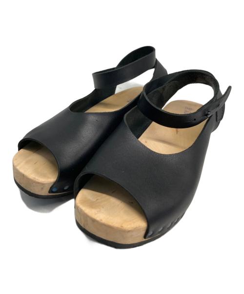 Trippen（トリッペン）Trippen (トリッペン) ウッドソールサンダル ブラック サイズ:38の古着・服飾アイテム