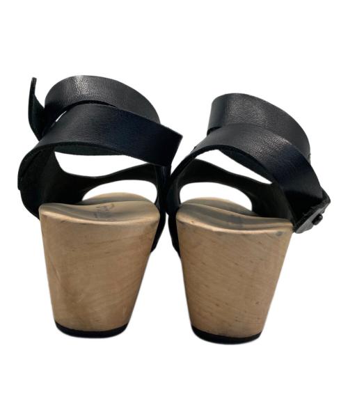 Trippen（トリッペン）Trippen (トリッペン) ウッドソールサンダル ブラック サイズ:38の古着・服飾アイテム