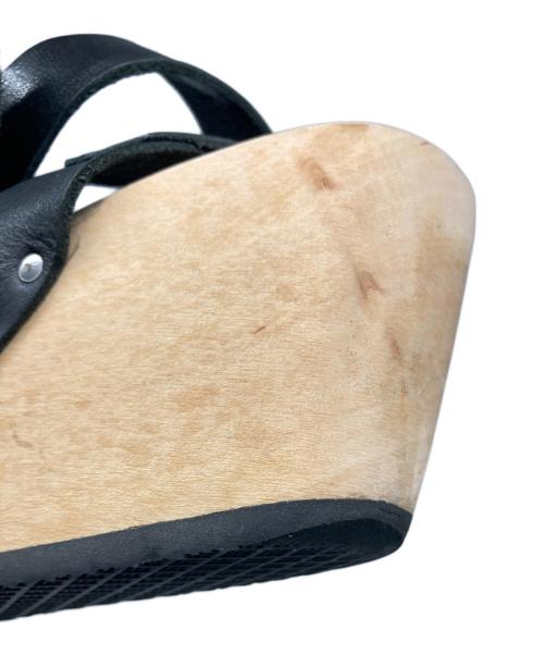 Trippen（トリッペン）Trippen (トリッペン) ウッドソールサンダル ブラック サイズ:38の古着・服飾アイテム