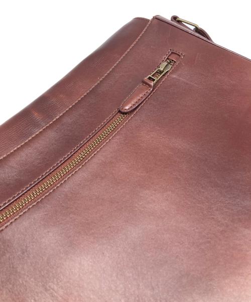 MOTHERHOUSE（マザーハウス）MOTHERHOUSE (マザーハウス) アンティーク B5 ショルダーバッグ ブラウンの古着・服飾アイテム