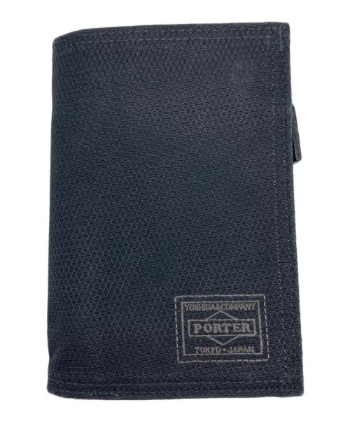 PORTER（ポーター）PORTER (ポーター) DILL  WALLET/ディル ウォレット ブラックの古着・服飾アイテム