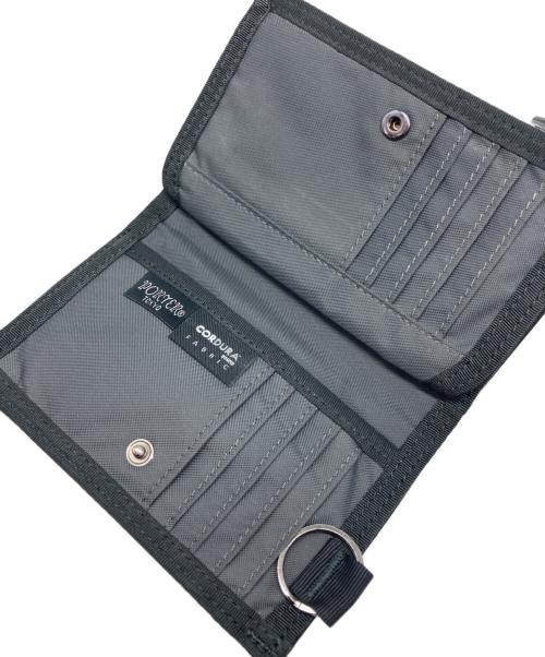 PORTER（ポーター）PORTER (ポーター) DILL  WALLET/ディル ウォレット ブラックの古着・服飾アイテム