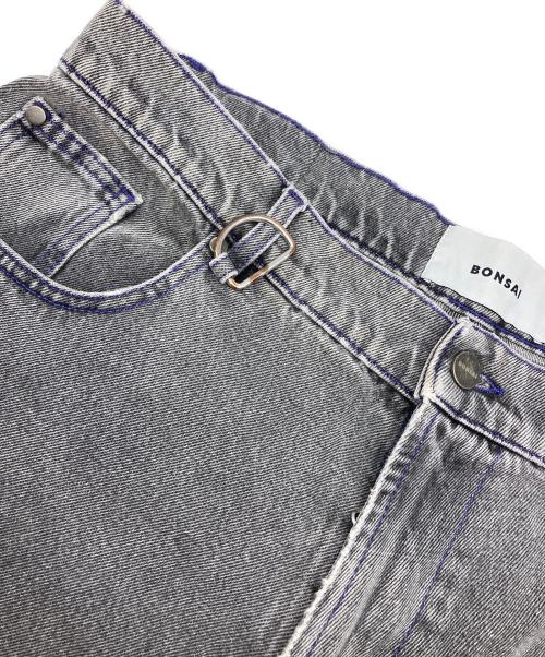 BonSai（ボンサイ）BONSAI (ボンサイ) デニムパンツ グレー サイズ:34の古着・服飾アイテム