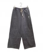 studio sevenスタジオセブン）の古着「Corduroy Wide Easy Pants/コーデュロイ ワイド イージー パンツ」｜グレー