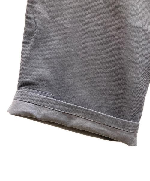 studio seven（スタジオセブン）STUDIO SEVEN (スタジオセブン) Corduroy Wide Easy Pants/コーデュロイ ワイド イージー パンツ グレー サイズ:Lの古着・服飾アイテム