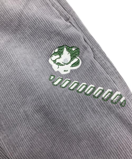 studio seven（スタジオセブン）STUDIO SEVEN (スタジオセブン) Corduroy Wide Easy Pants/コーデュロイ ワイド イージー パンツ グレー サイズ:Lの古着・服飾アイテム