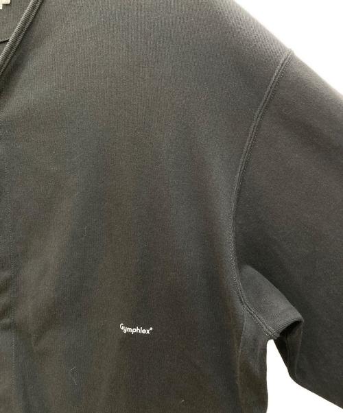 Gymphlex（ジムフレックス）Gymphlex (ジムフレックス) スナップカラーカーディガン グレー サイズ:Lの古着・服飾アイテム