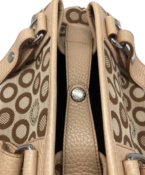 HUNTING WORLD（ハンティングワールド）HUNTING WORLD (ハンティングワールド) ハンドバッグ ブラウンの古着・服飾アイテム