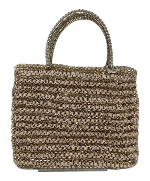 ANTEPRIMA（アンテプリマ）ANTEPRIMA (アンテプリマ) ワイヤーバッグ ゴールドの古着・服飾アイテム