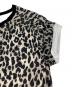 中古・古着 MONCLER (モンクレール) レオパード柄カットソー ベージュ×ブラック サイズ:ＸＳ：5000円
