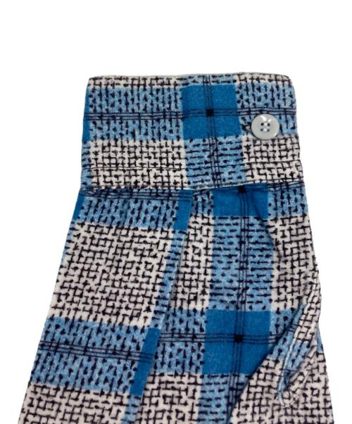 signet sportswear（シグネット スポーツウェア）signet sportswear (シグネット スポーツウェア) チェックシャツ ブルー サイズ:Ｓの古着・服飾アイテム