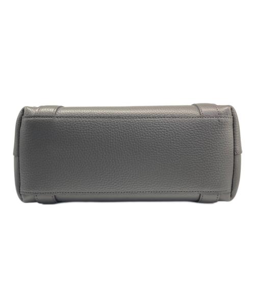 PELLE MORBIDA（ペッレモルビダ）PELLE MORBIDA (ペッレモルビダ) Tela Marina ハンドバッグ/テーラマリーナ　ハンドバッグ グレーの古着・服飾アイテム