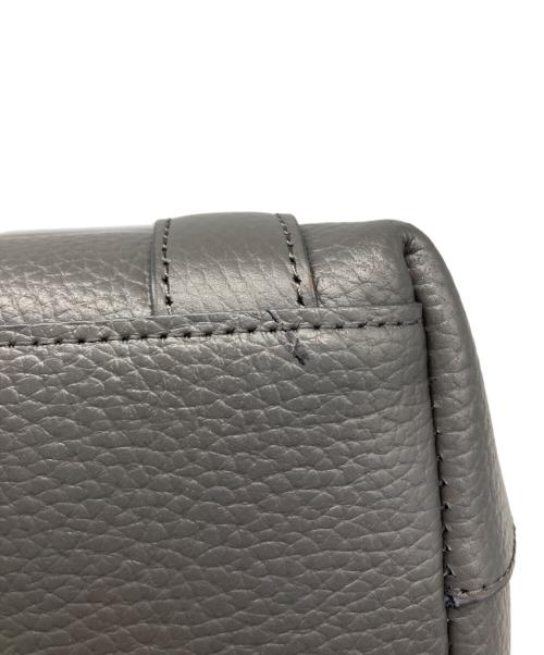 PELLE MORBIDA（ペッレモルビダ）PELLE MORBIDA (ペッレモルビダ) Tela Marina ハンドバッグ/テーラマリーナ　ハンドバッグ グレーの古着・服飾アイテム