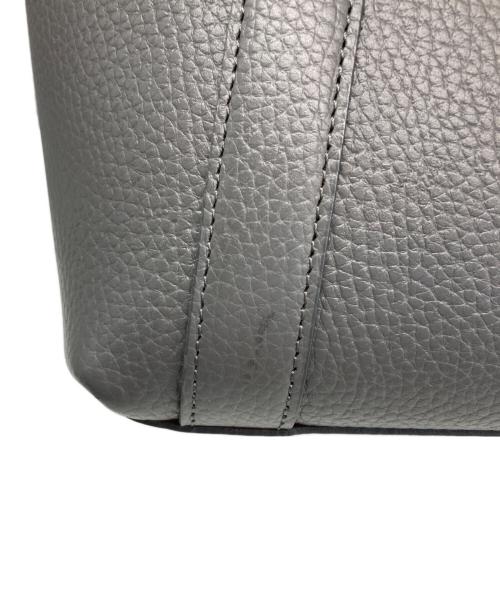 PELLE MORBIDA（ペッレモルビダ）PELLE MORBIDA (ペッレモルビダ) Tela Marina ハンドバッグ/テーラマリーナ　ハンドバッグ グレーの古着・服飾アイテム