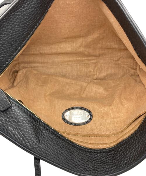 FENDI（フェンディ）FENDI (フェンディ) ホースモチーフトートバッグ ブラックの古着・服飾アイテム