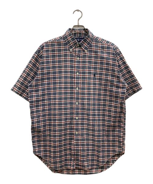 RALPH LAUREN（ラルフローレン）RALPH LAUREN (ラルフローレン) 半袖チェックシャツ マルチカラー サイズ:Mの古着・服飾アイテム