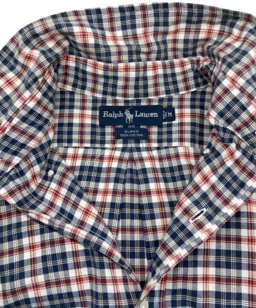 RALPH LAUREN（ラルフローレン）RALPH LAUREN (ラルフローレン) 半袖チェックシャツ マルチカラー サイズ:Mの古着・服飾アイテム